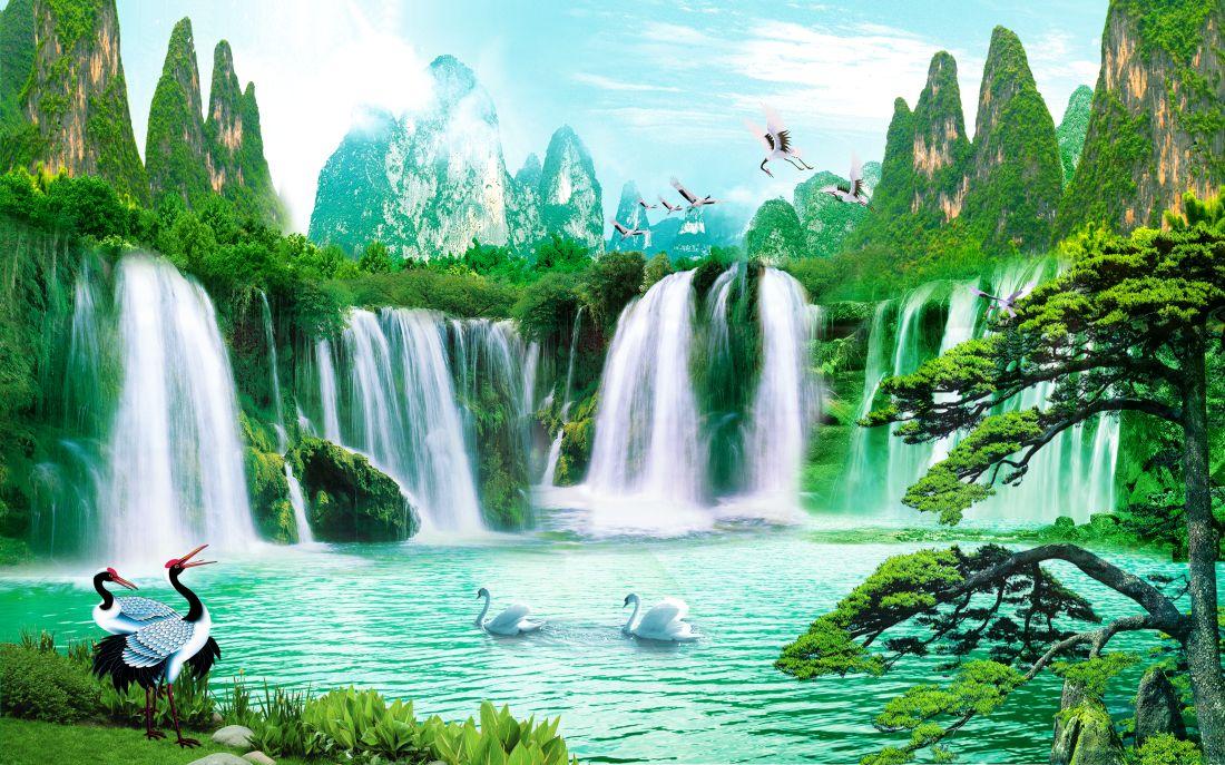 Waterfall #124