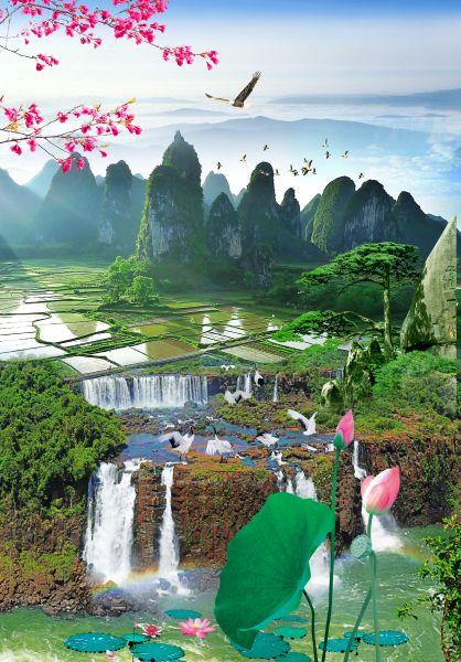 Waterfall #500