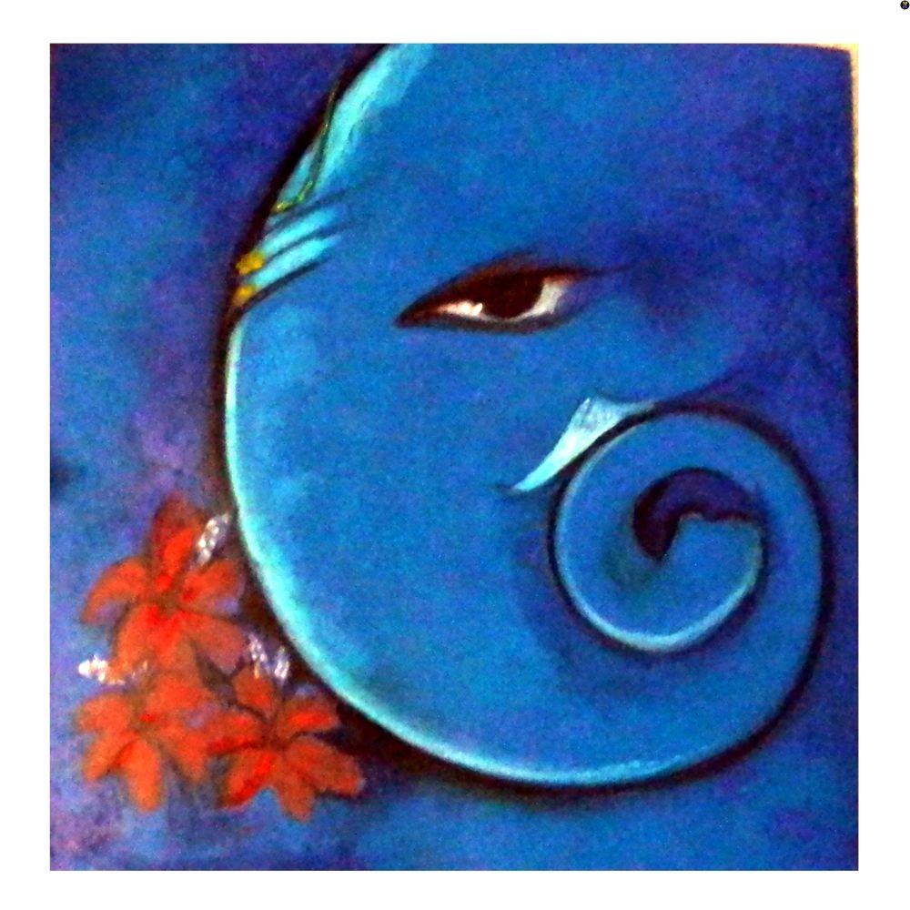 Blue Ganesha