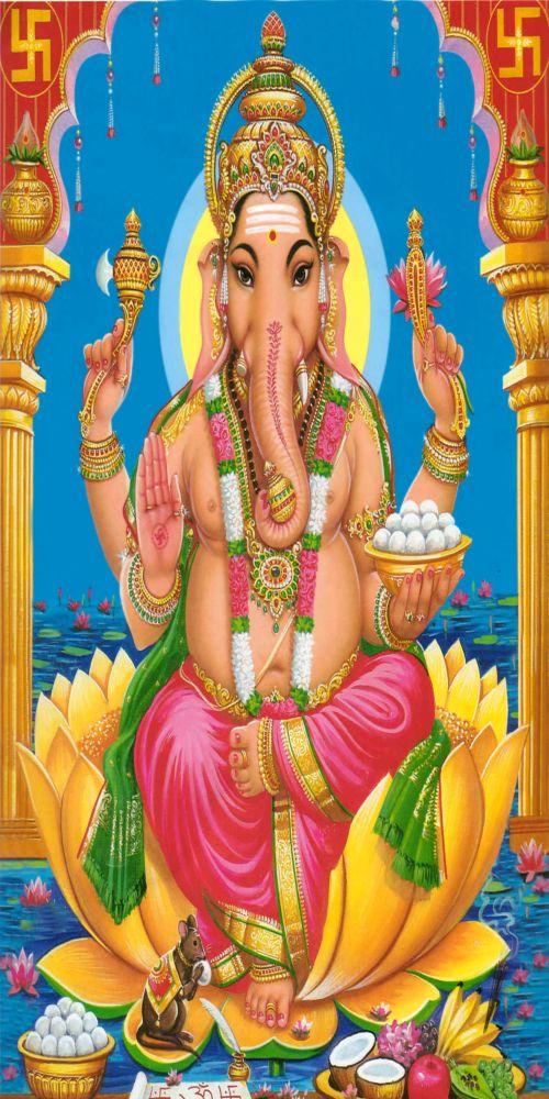 Ganesha at the Temple Gate