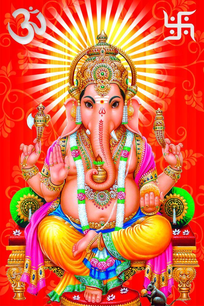 Radiant Royal Ganesha